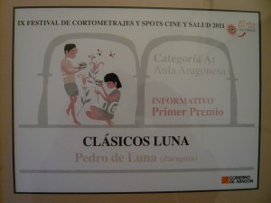 Clasicos-Luna IESPedrodeLuna CORTO-Premio media-2