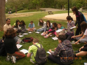 Educación Fisica Parque Bruil IES Pedro de Luna 1-M