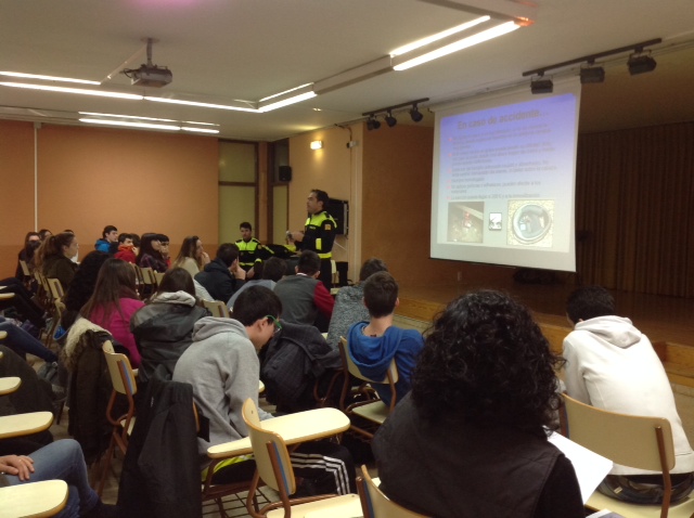 Educación vial_IES Pedro de Luna 2014