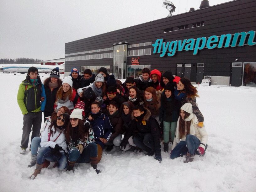 IES Pedro de Luna_intercambio Suecia_Museo del Aire_Linköping_2013