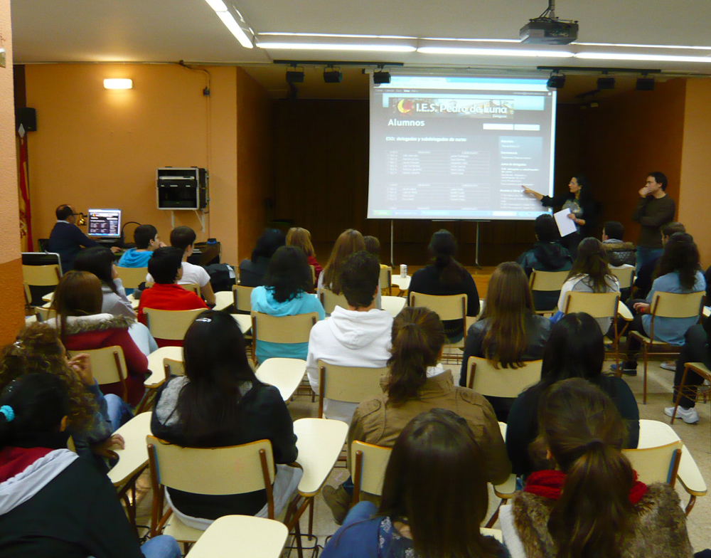 Junta de delegados IES Pedro de Luna 1_M