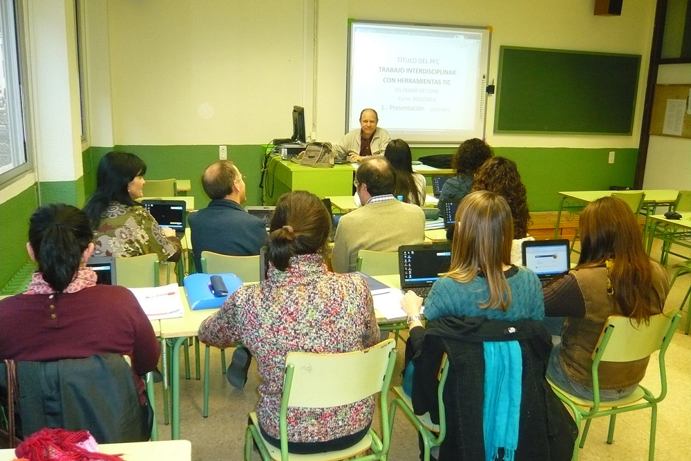 TIC Curso Formacion 2013 IES Pedro de Luna 1-P