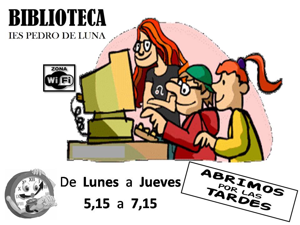 abrimos por las tardes