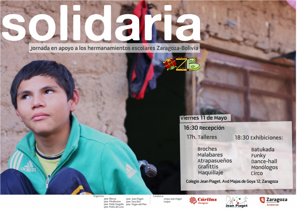 Jornada en apoyo a los hermanamientos escolares Zaragoza-Bolivia